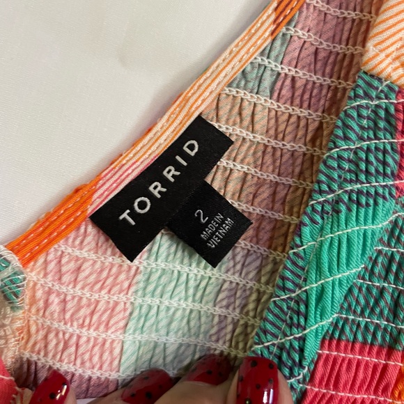 Torrid plaid dress - Picture 4 of 5